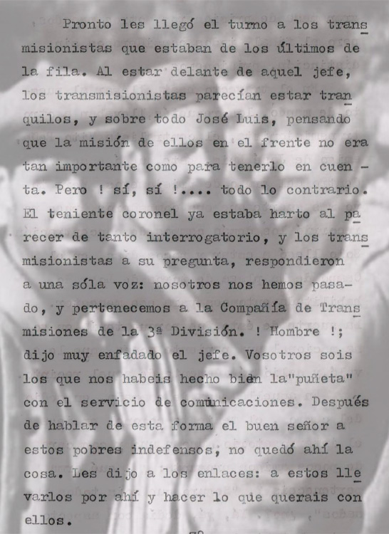 interrogatorio montaje